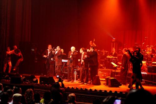 The godfather of Salsa music performing in Harlem, NYC