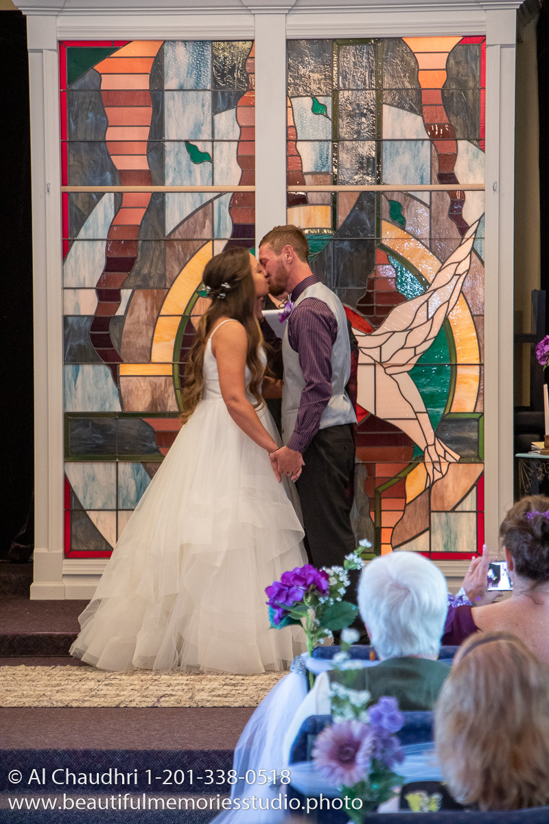 Dylan and Devon are now married and this is beautiful first kiss as married persons