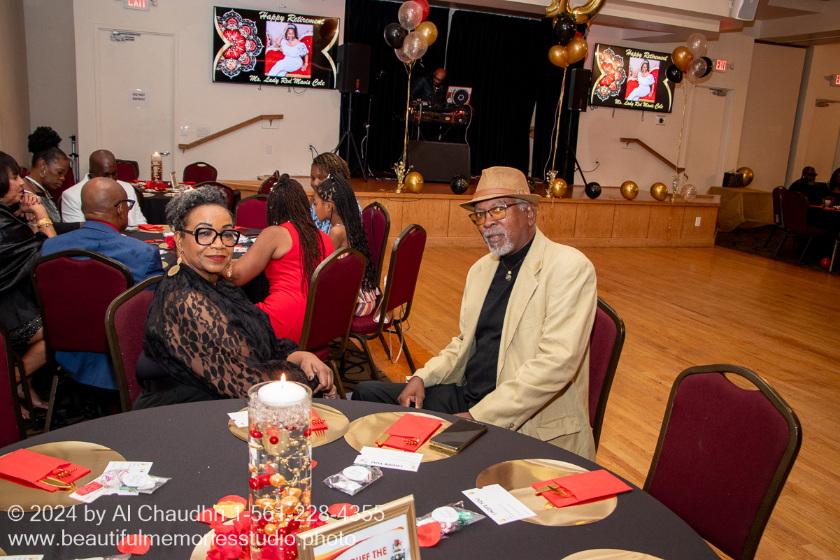 Retirement celebration of Mavis Cole on October 12, 2024 by Al Chaudhri / www.beautifulmemoriesstudio.photo