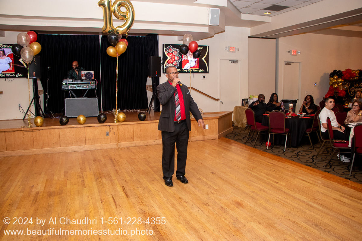 Retirement celebration of Mavis Cole on October 12, 2024 by Al Chaudhri / www.beautifulmemoriesstudio.photo