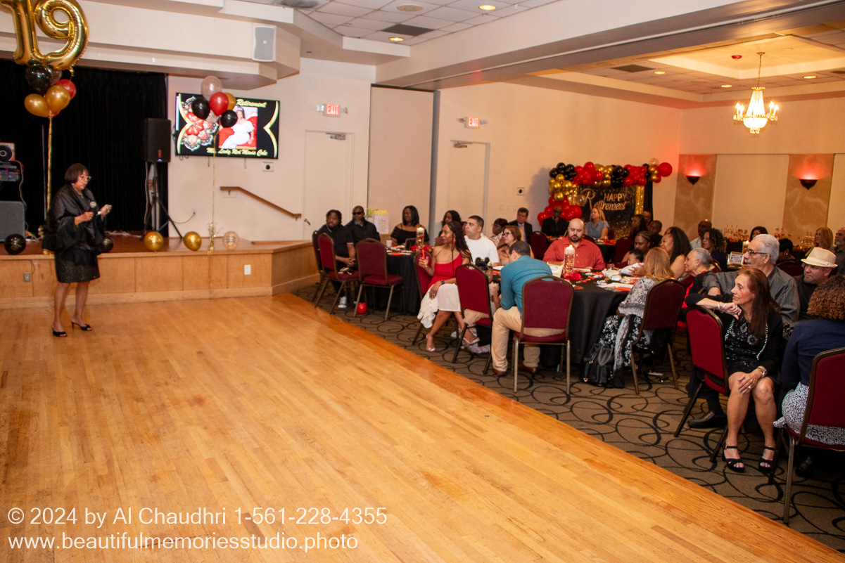 Retirement celebration of Mavis Cole on October 12, 2024 by Al Chaudhri / www.beautifulmemoriesstudio.photo