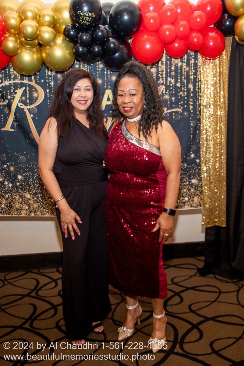 Retirement celebration of Mavis Cole on October 12, 2024 by Al Chaudhri / www.beautifulmemoriesstudio.photo