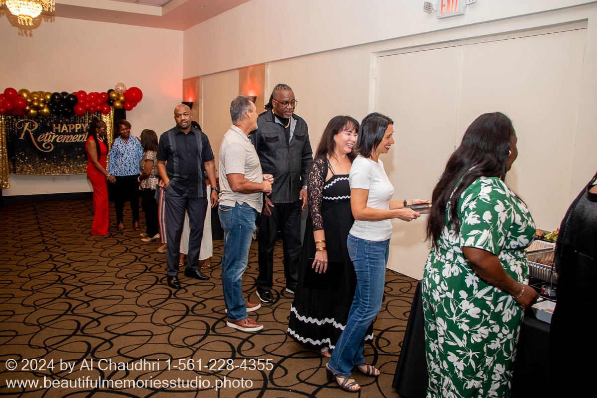 Retirement celebration of Mavis Cole on October 12, 2024 by Al Chaudhri / www.beautifulmemoriesstudio.photo