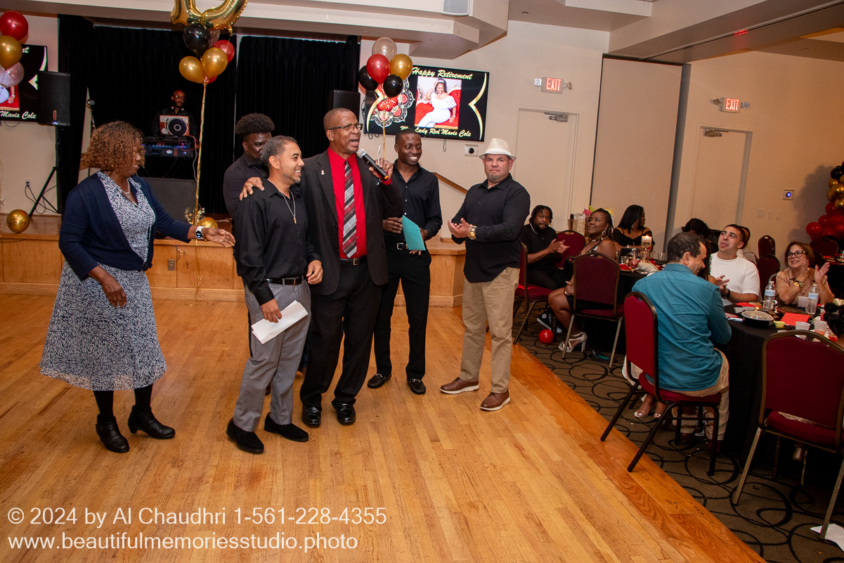 Retirement celebration of Mavis Cole on October 12, 2024 by Al Chaudhri / www.beautifulmemoriesstudio.photo