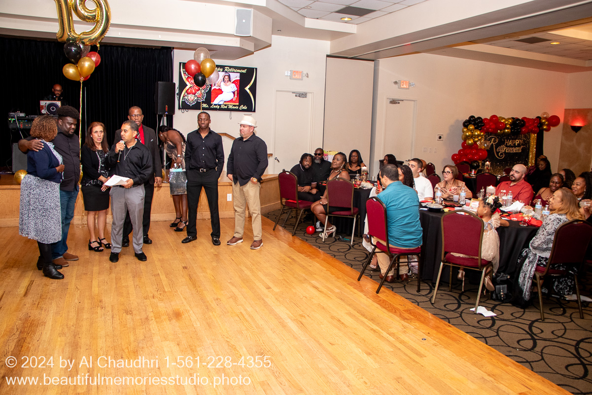 Retirement celebration of Mavis Cole on October 12, 2024 by Al Chaudhri / www.beautifulmemoriesstudio.photo