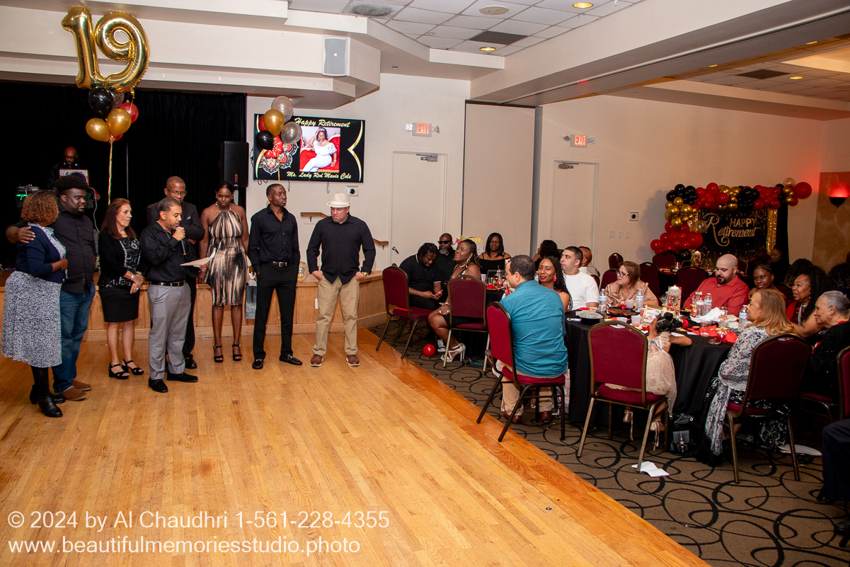 Retirement celebration of Mavis Cole on October 12, 2024 by Al Chaudhri / www.beautifulmemoriesstudio.photo