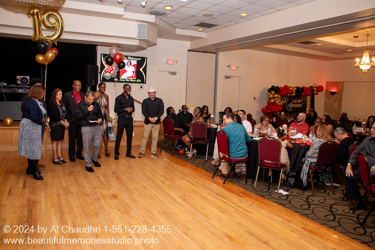 Retirement celebration of Mavis Cole on October 12, 2024 by Al Chaudhri / www.beautifulmemoriesstudio.photo