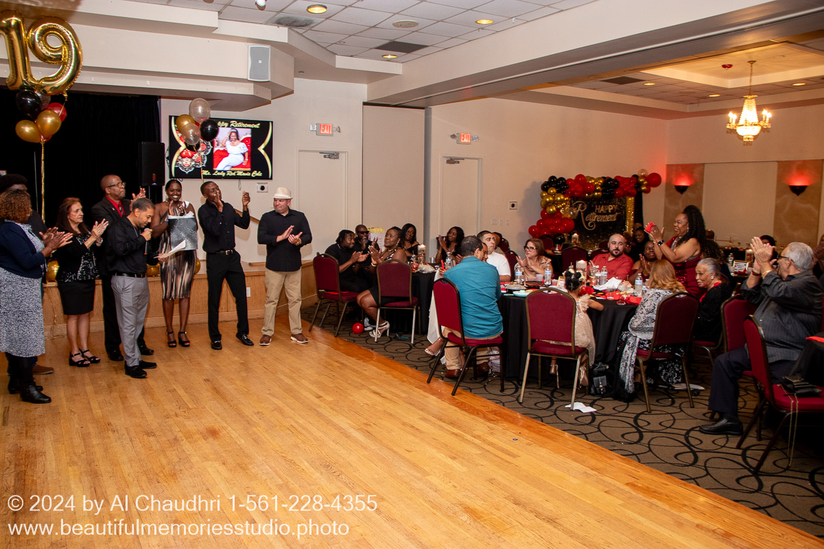 Retirement celebration of Mavis Cole on October 12, 2024 by Al Chaudhri / www.beautifulmemoriesstudio.photo