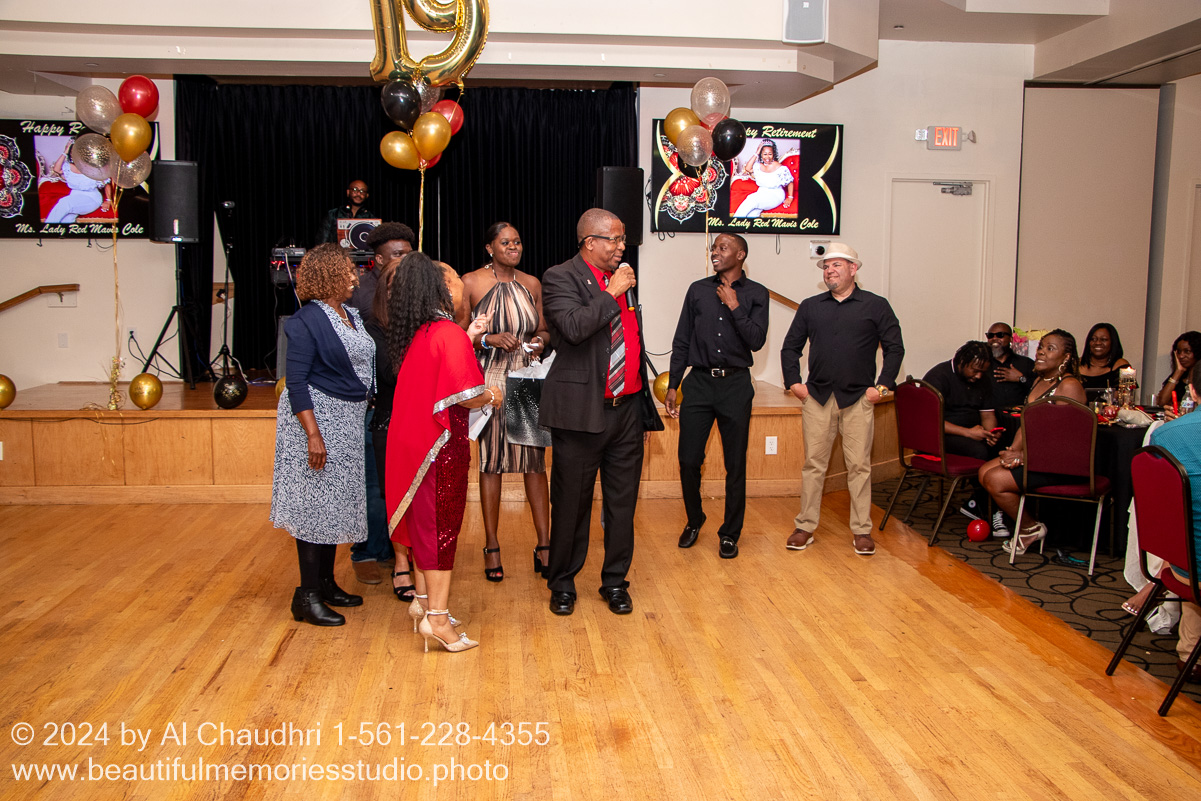 Retirement celebration of Mavis Cole on October 12, 2024 by Al Chaudhri / www.beautifulmemoriesstudio.photo