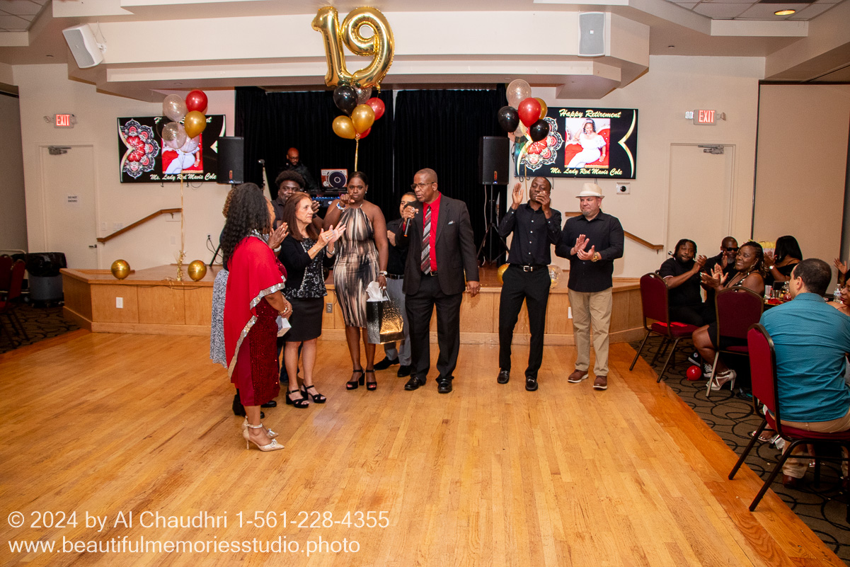 Retirement celebration of Mavis Cole on October 12, 2024 by Al Chaudhri / www.beautifulmemoriesstudio.photo