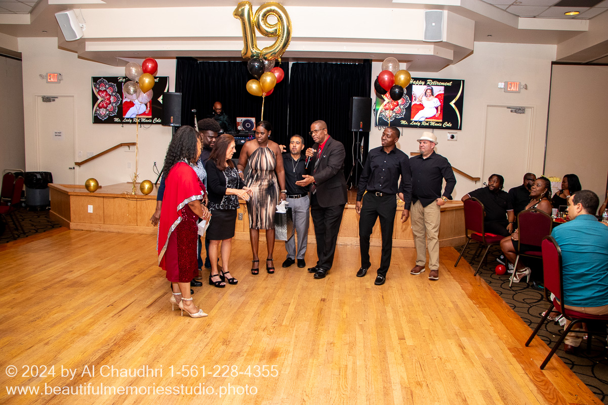 Retirement celebration of Mavis Cole on October 12, 2024 by Al Chaudhri / www.beautifulmemoriesstudio.photo