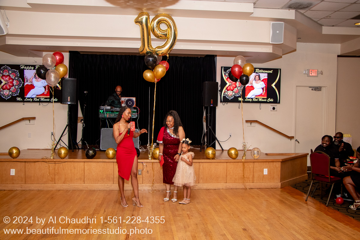 Retirement celebration of Mavis Cole on October 12, 2024 by Al Chaudhri / www.beautifulmemoriesstudio.photo