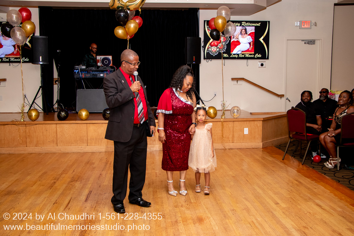 Retirement celebration of Mavis Cole on October 12, 2024 by Al Chaudhri / www.beautifulmemoriesstudio.photo