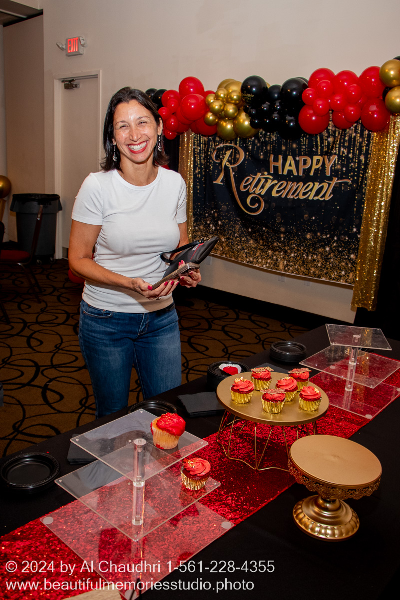Retirement celebration of Mavis Cole on October 12, 2024 by Al Chaudhri / www.beautifulmemoriesstudio.photo