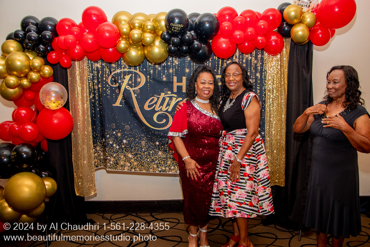 Retirement celebration of Mavis Cole on October 12, 2024 by Al Chaudhri / www.beautifulmemoriesstudio.photo
