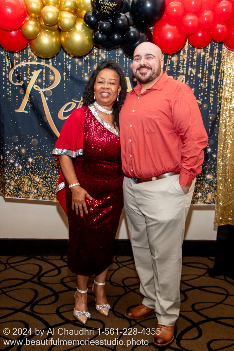 Retirement celebration of Mavis Cole on October 12, 2024 by Al Chaudhri / www.beautifulmemoriesstudio.photo